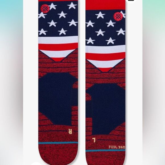 STANCE UNISEX NWT PERFORMANCE SPORT MID CREW HEIGHT FEATURES FEEL 360 W/INFIKNIT - Picture 2 of 5